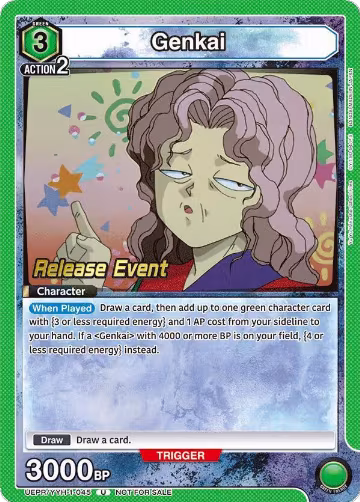 Genkai (045) (UEPR/YYH-1-045), Yu Yu Hakusho: Ghost Files Release Event Cards — Union Arena card price
