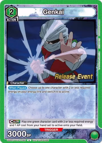 Genkai (046) (UEPR/YYH-1-046), Yu Yu Hakusho: Ghost Files Release Event Cards — Union Arena card price