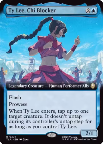 Ty Lee, Chi Blocker (Extended Art) (371), Avatar: The Last Airbender — Magic card price