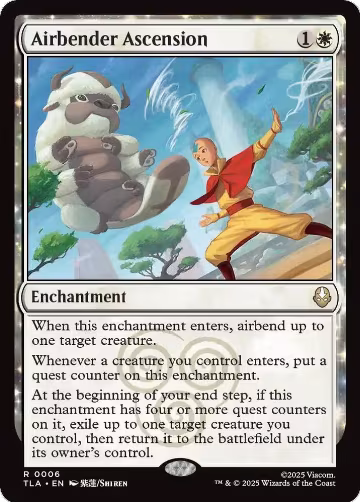 Airbender Ascension (6), Avatar: The Last Airbender — Magic card price