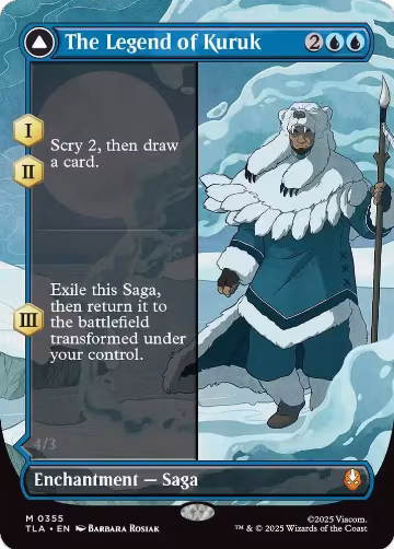 The Legend of Kuruk (Borderless) (355), Avatar: The Last Airbender — Magic card price