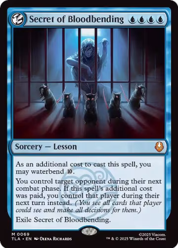 Secret of Bloodbending (69), Avatar: The Last Airbender — Magic card price