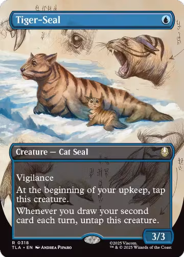 Tiger-Seal (Borderless) (318), Avatar: The Last Airbender — Magic card price