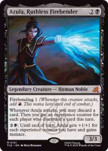 Azula, Ruthless Firebender (101), Avatar: The Last Airbender: Eternal-Legal — Magic card price