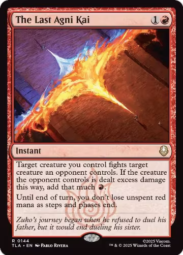 The Last Agni Kai (144), Avatar: The Last Airbender — Magic card price