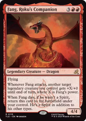 Fang, Roku's Companion (115), Avatar: The Last Airbender: Eternal-Legal — Magic card price