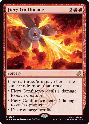 Fiery Confluence (165), Avatar: The Last Airbender: Eternal-Legal — Magic card price