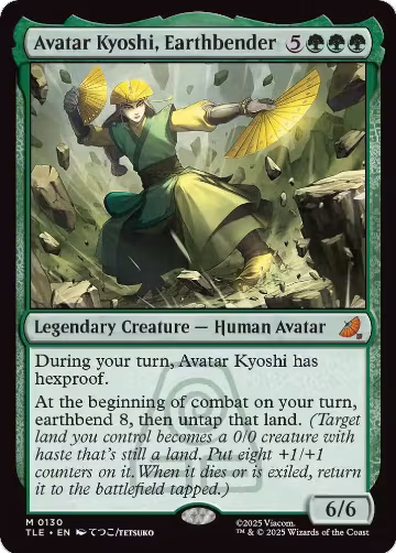 Avatar Kyoshi, Earthbender (130), Avatar: The Last Airbender: Eternal-Legal — Magic card price