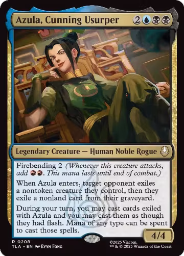 Azula, Cunning Usurper (208), Avatar: The Last Airbender — Magic card price