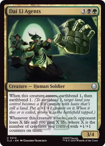 Dai Li Agents (214), Avatar: The Last Airbender — Magic card price