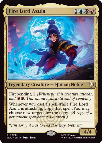 Fire Lord Azula (220), Avatar: The Last Airbender — Magic card price