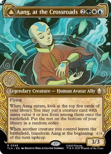 Aang, at the Crossroads (Showcase) (346), Avatar: The Last Airbender — Magic card price