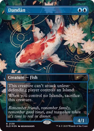 Dandan (2139) (2139), Secret Lair Drop Series — Magic card price