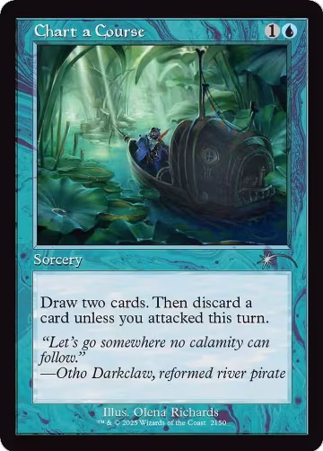 Chart a Course (Retro Frame) (2150), Secret Lair Drop Series — Magic card price