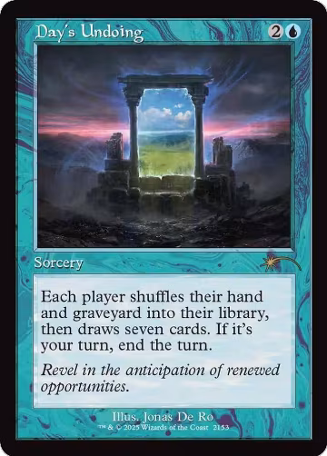 Day's Undoing (Retro Frame) (2153), Secret Lair Drop Series — Magic card price