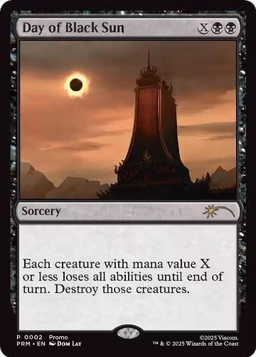 Day of Black Sun (2), Unique and Miscellaneous Promos — Magic card price