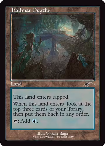 Halimar Depths (Retro Frame) (2159), Secret Lair Drop Series — Magic card price
