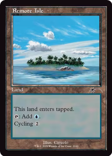 Remote Isle (Retro Frame) (2162), Secret Lair Drop Series — Magic card price