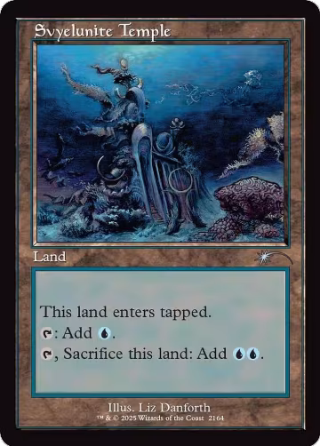 Svyelunite Temple (Retro Frame) (2164), Secret Lair Drop Series — Magic card price