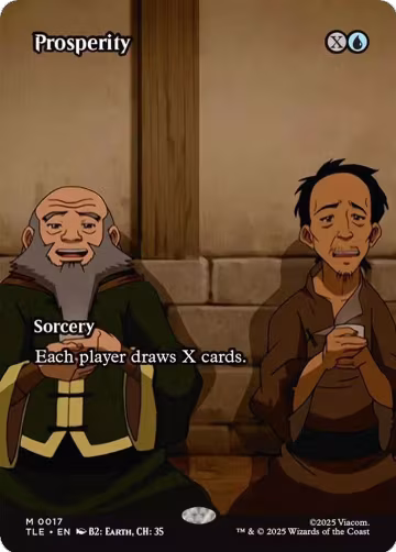 Prosperity (Borderless) (17), Avatar: The Last Airbender: Eternal-Legal — Magic card price