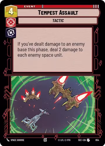 Tempest Assault (Foil) (654), Secrets of Power — Star Wars card price