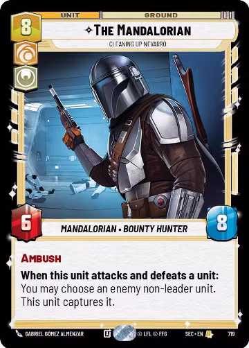 The Mandalorian - Cleaning up Nevarro (Foil) (719), Secrets of Power — Star Wars card price