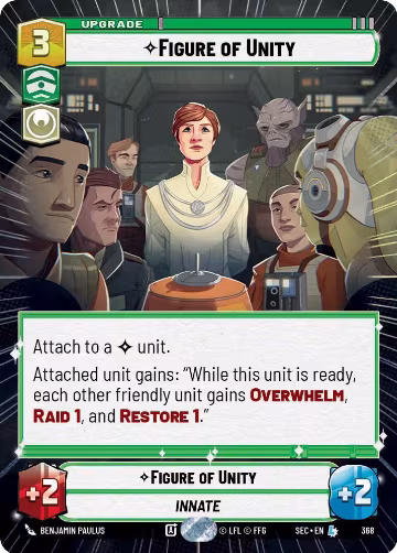 Figure of Unity (Hyperspace) (368), Secrets of Power — Star Wars card price