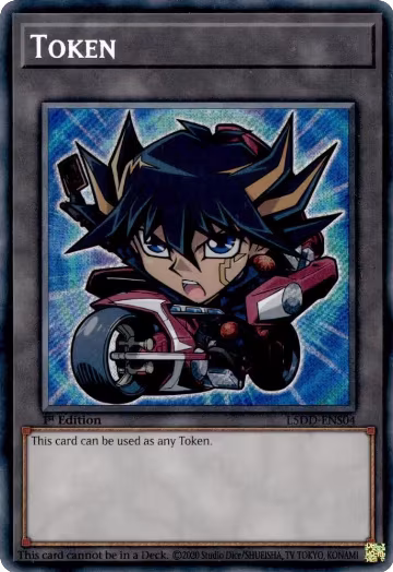 Token (Yusei) (L5DD-ENS04), Legendary 5D's Decks — Yu-Gi-Oh! card price