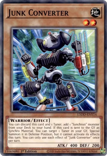 Junk Converter (L5DD-ENY14), Legendary 5D's Decks — Yu-Gi-Oh! card price