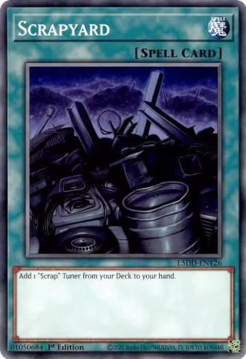 Scrapyard (L5DD-ENY26), Legendary 5D's Decks — Yu-Gi-Oh! card price