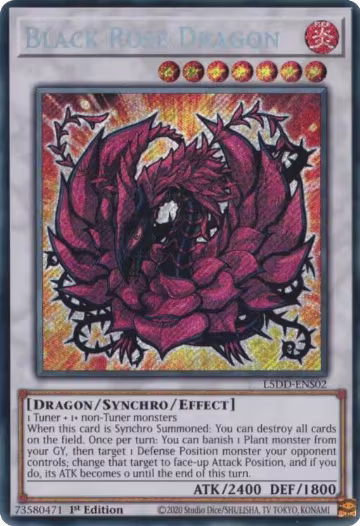Black Rose Dragon (L5DD-ENS02) (L5DD-ENS02) — card price