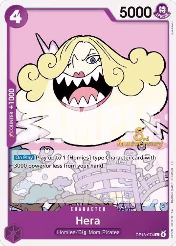 Hera (OP13-074), Carrying On His Will: 3rd Anniversary Tournament Cards — One Piece card price
