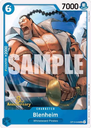 Blenheim (OP13-049), Carrying On His Will: 3rd Anniversary Tournament Cards — One Piece card price