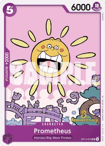 Prometheus (OP13-073), Carrying On His Will: 3rd Anniversary Tournament Cards — One Piece card price