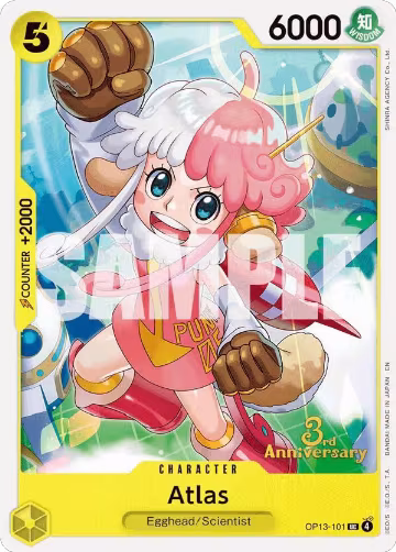 Atlas (OP13-101), Carrying On His Will: 3rd Anniversary Tournament Cards — One Piece card price