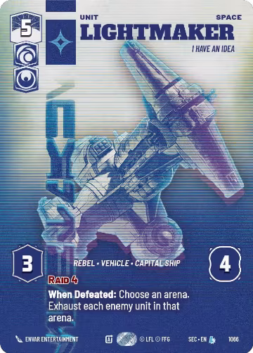 Lightmaker - I Have An Idea (Prestige) (1066), Secrets of Power — Star Wars card price