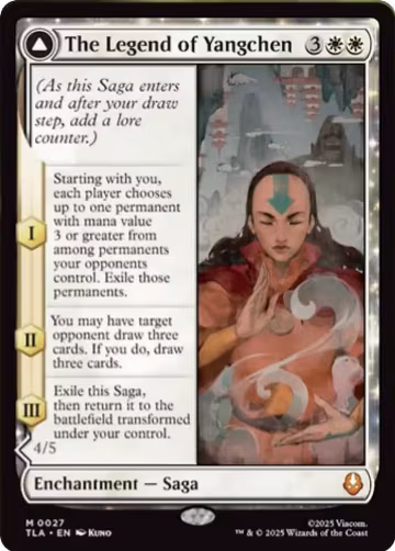 The Legend of Yangchen (27), Avatar: The Last Airbender — Magic card price