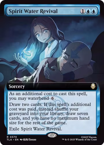Spirit Water Revival (Extended Art) (370), Avatar: The Last Airbender — Magic card price