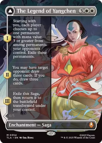 The Legend of Yangchen (Borderless) (354), Avatar: The Last Airbender — Magic card price