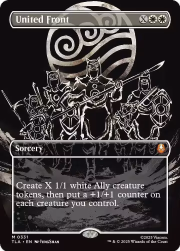 United Front (Borderless) (331), Avatar: The Last Airbender — Magic card price