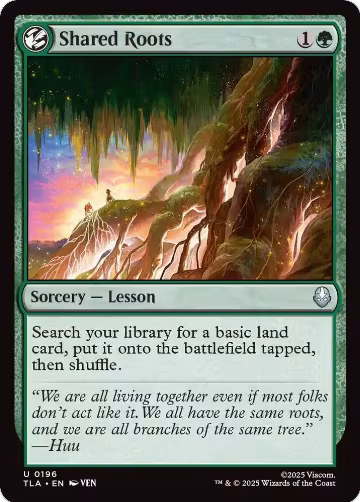 Shared Roots (196), Avatar: The Last Airbender — Magic card price