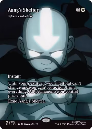 Aang's Shelter - Teferi's Protection (Borderless) (7), Avatar: The Last Airbender: Eternal-Legal — Magic card price