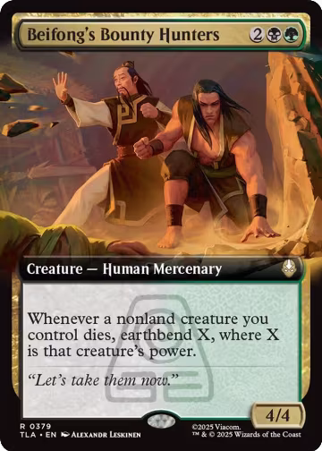 Beifong's Bounty Hunters (Extended Art) (379), Avatar: The Last Airbender — Magic card price