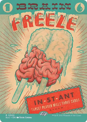 Brain Freeze (2), Secret Lair Countdown Kit — Magic card price