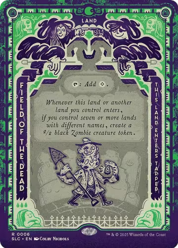 Field of the Dead (6), Secret Lair Countdown Kit — Magic card price