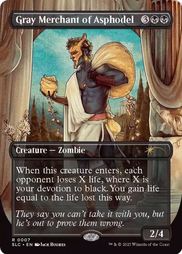 Gray Merchant of Asphodel (7), Secret Lair Countdown Kit — Magic card price
