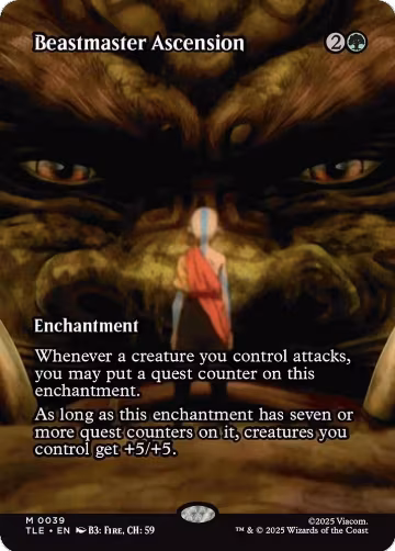 Beastmaster Ascension (Borderless) (39), Avatar: The Last Airbender: Eternal-Legal — Magic card price