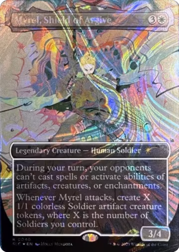 Myrel, Shield of Argive (Halo Foil) (40), Secret Lair Countdown Kit — Magic card price
