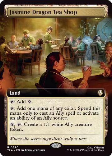 Jasmine Dragon Tea Shop (Extended Art) (390), Avatar: The Last Airbender — Magic card price