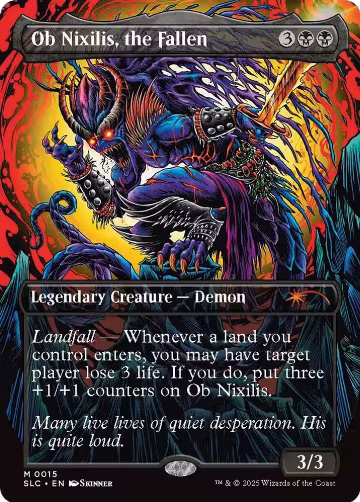 Ob Nixilis, the Fallen (15), Secret Lair Countdown Kit — Magic card price